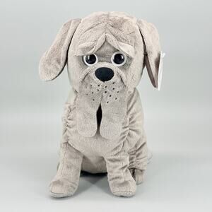 Harry Potter Fang Plush Wizarding World Hagrid’s Dog Gray Universal Studios 12"